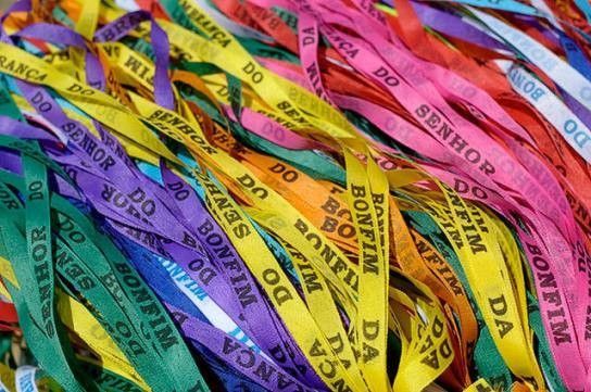 Senhor do Bonfim Ribbon (1 Ribbon) (Fitinha Senhor do Bonfim)