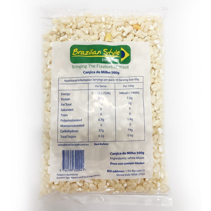 Canjica - 500g BEST BEFORE 29/12/2026