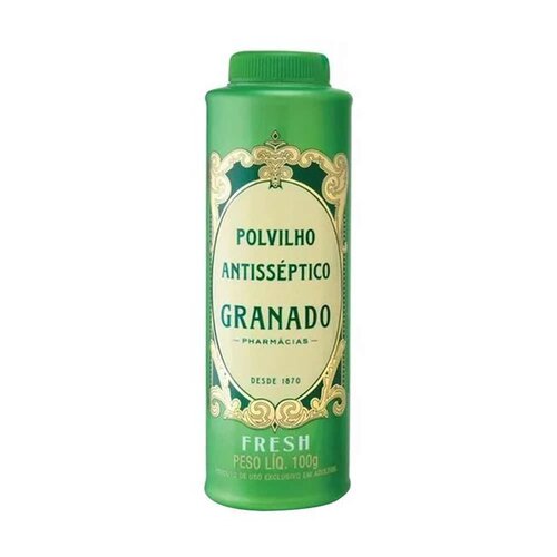 Granado Antiseptic Talcum Powder Fresh (Talco) - 100g - BEST BEFORE 30/04/2025