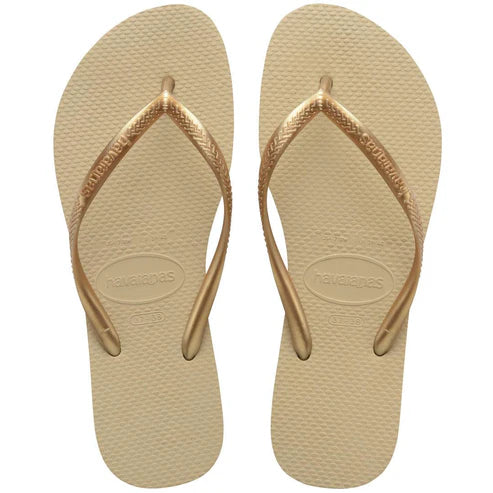 Havaianas Slim Sand/Light Gold Flip-Flops