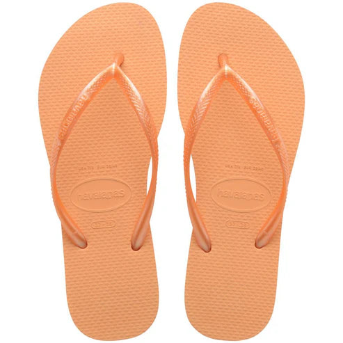Havaianas Brazil Slim Peach Flip-Flops