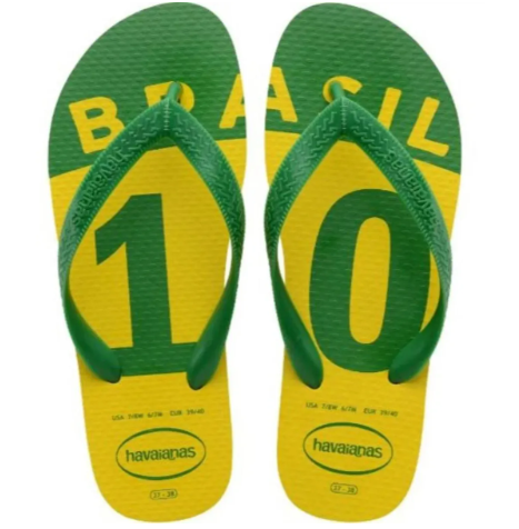 Havaianas Brazil #10 Flip-Flops