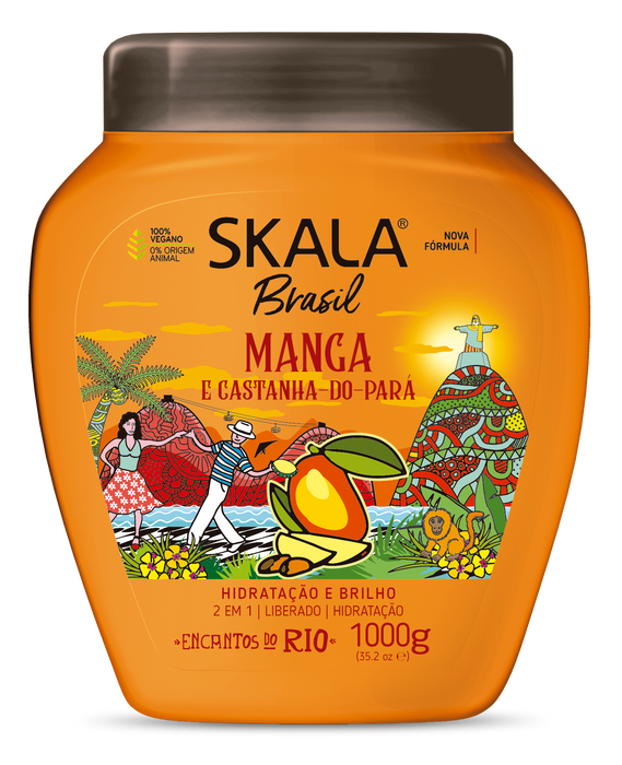 SKALA Hair Treatment Charms of Rio - Mango & Brazil Nut (Mascara Capilar Skala Manga e Castanha-do-Para) - 1kg