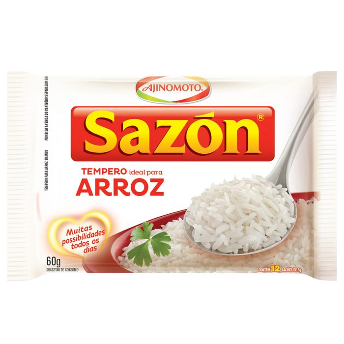 Sazon Rice Seasoning (Tempero para arroz) - 60g BEST BEFORE 27/11/2025