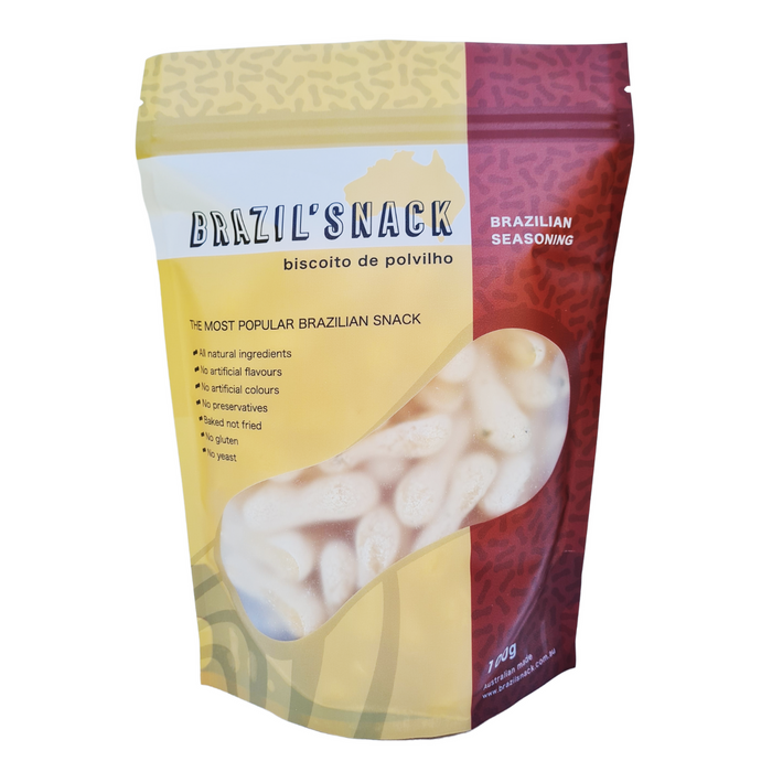 Seasoning Manioc Chips (Biscoito de Polvilho Temperado) 100g BEST BEFORE 31/12/2025