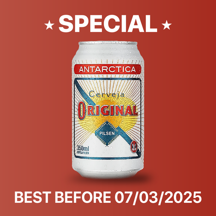 BEST BEFORE 07/03/2025 - Original Beer Can (cerveja Original Lata) - 350ml