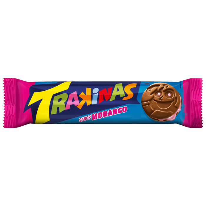 Trakinas Biscuit Strawberry - 126g