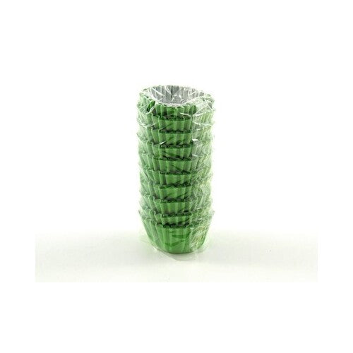 Brigadeiro Green Paper Cups Size 6 (50 very small paper cups)