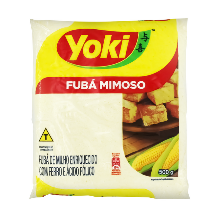 Yellow Corn Flour Fine (Fuba Mimoso) - 500g - BEST BEFORE 17/01/2026