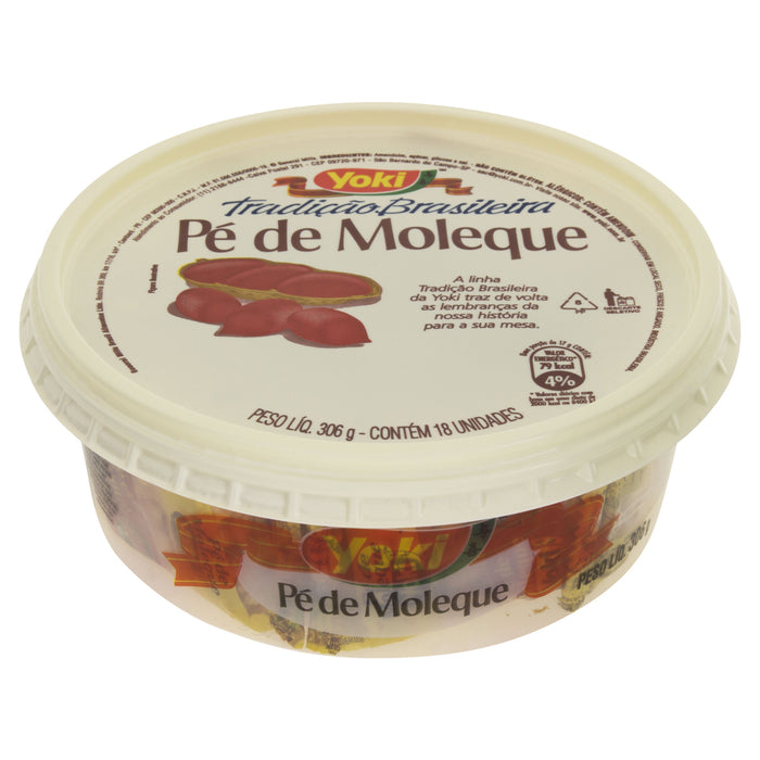 Yoki Peanut Brittle (Pe de Moleque) - 306g BEST BEFORE 27/12/2025