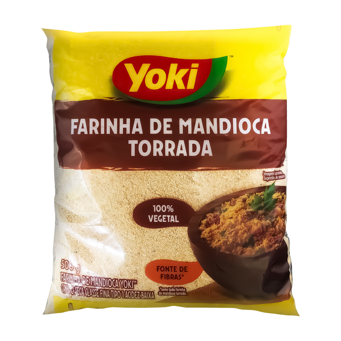 Cassava Flour Toasted (Farinha de Mandioca Torrada) - 500g - BEST BEFORE 20/11/2025