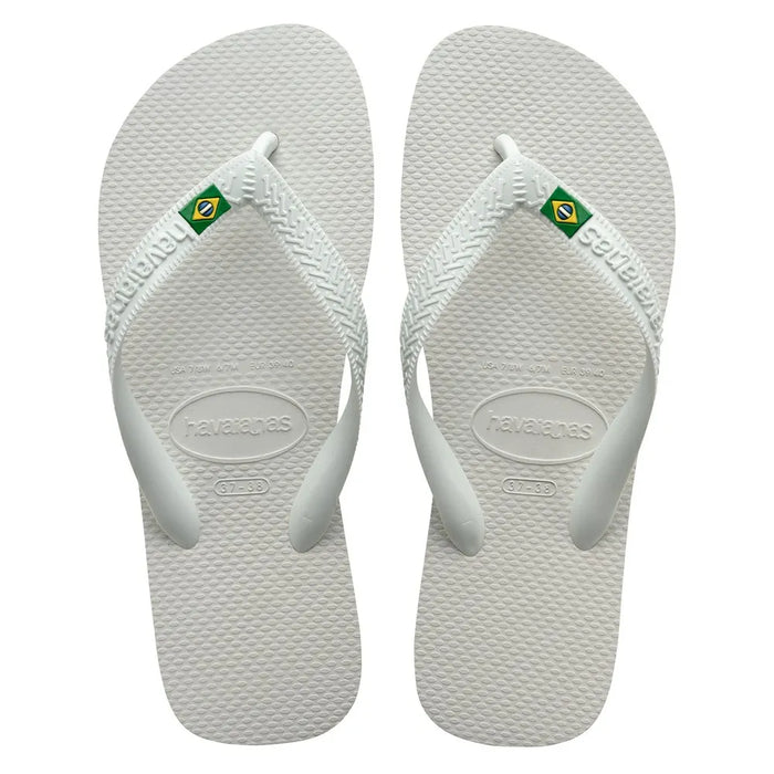 Havaianas Brazil Light White Flip-Flops