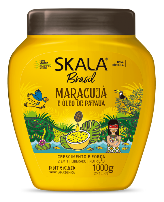 SKALA Hair Treatment Passionfruit & Pataua Oil 2-in-1 (Mascara Capilar Skala Maracuja & Pataua ) - 1kg