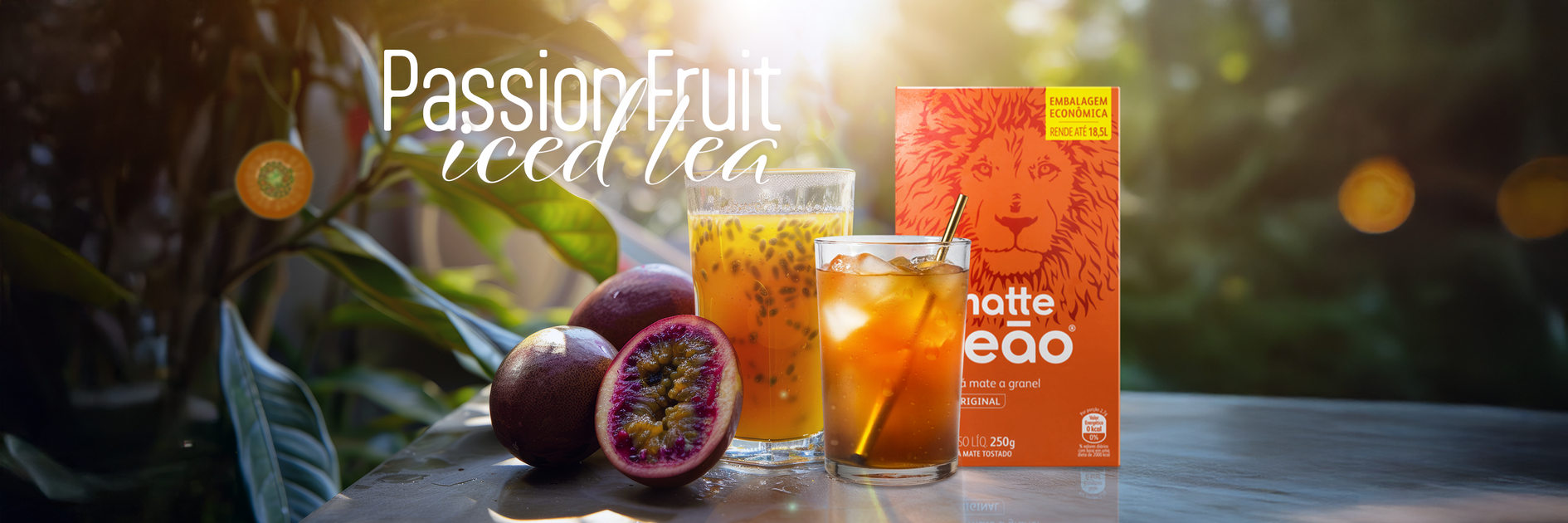 Passion Fruit Iced Tea — Brazilian Style Imports