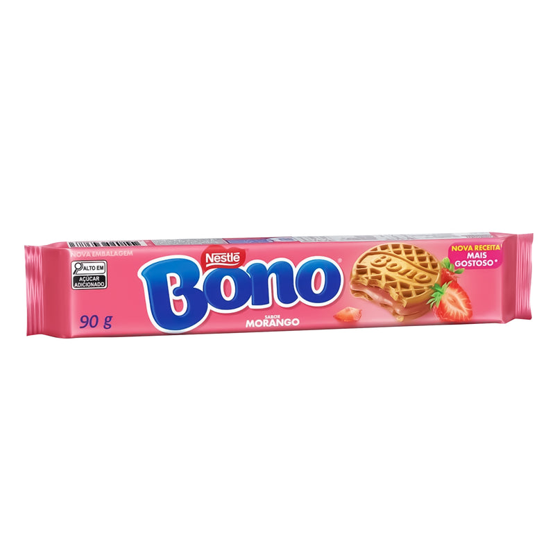 Bono Strawberry Biscuit  (Bono Morango) - 90g