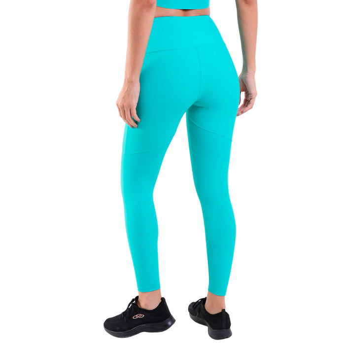 Legging Top Beach Clipping Turquoise Green