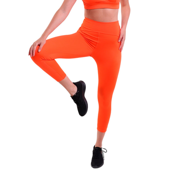 Legging Top Beach Clipping Neon Orange