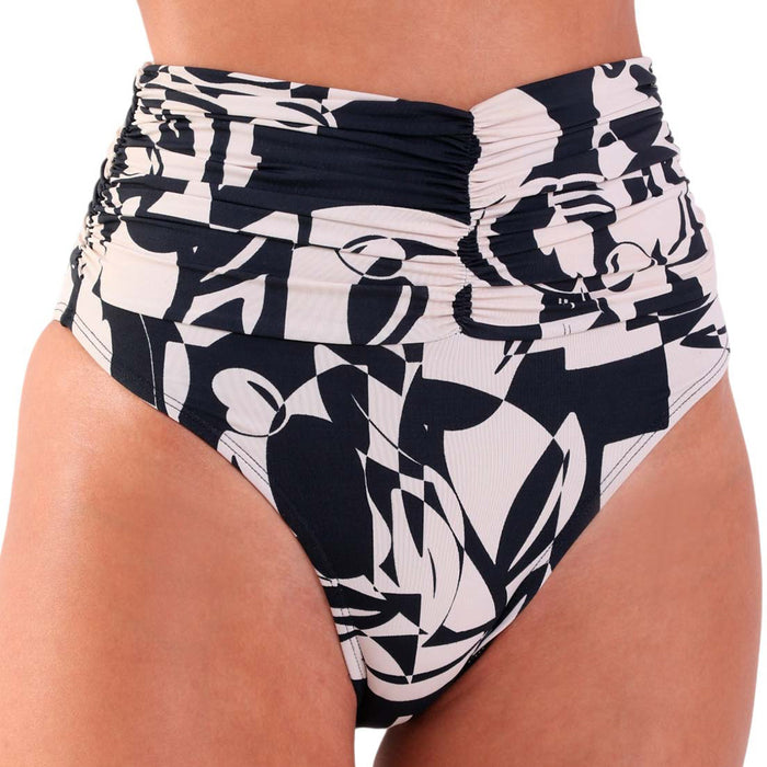 Bikini Bottom Hot Pants with Ruching at the Waist Cajuart