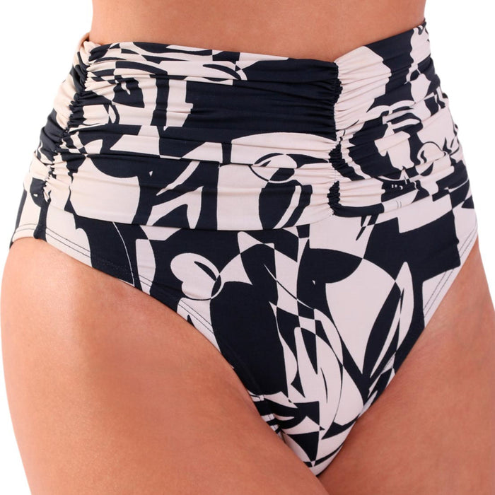 Bikini Bottom Hot Pants with Ruching at the Waist Cajuart