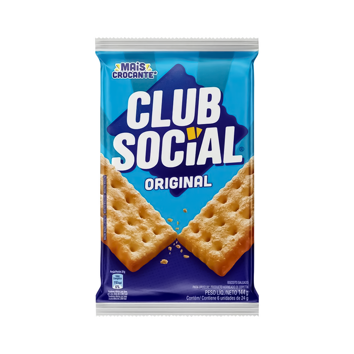 Club Social Crackers - 144g