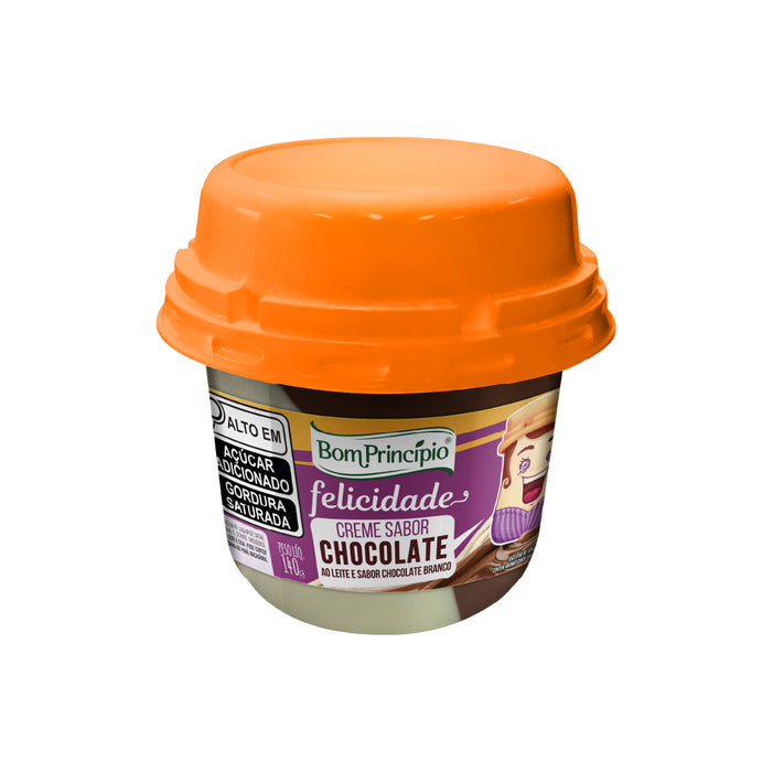 Bom Princípio Milk & White Chocolate Cream – 140 g