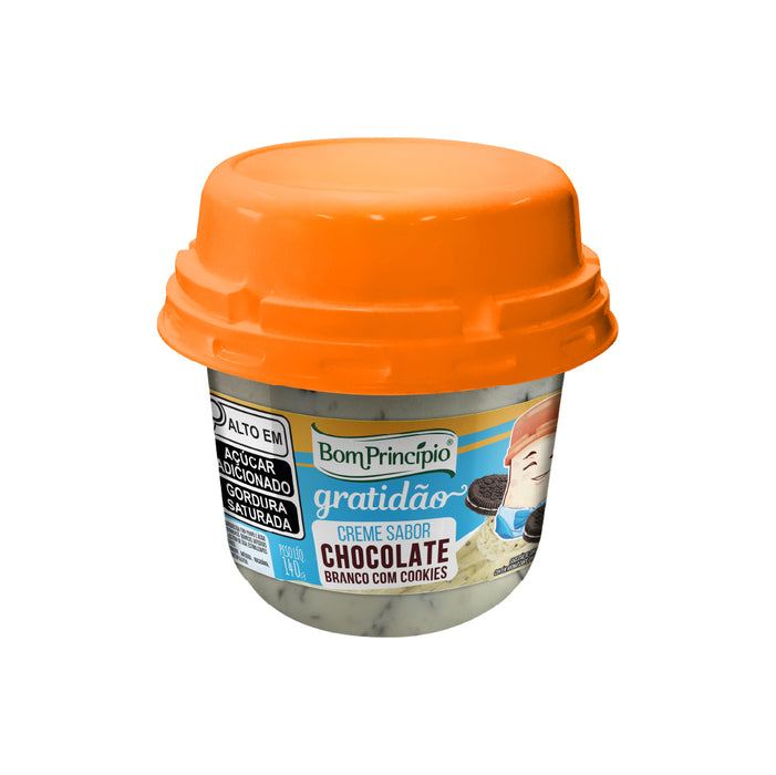 Bom Princípio White Chocolate & Cookies Cream – 140 g