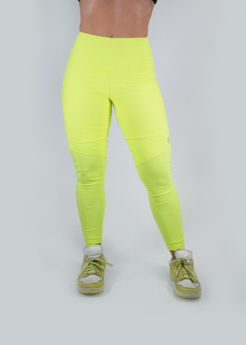 Legging Top Beach clipping Neon Yellow