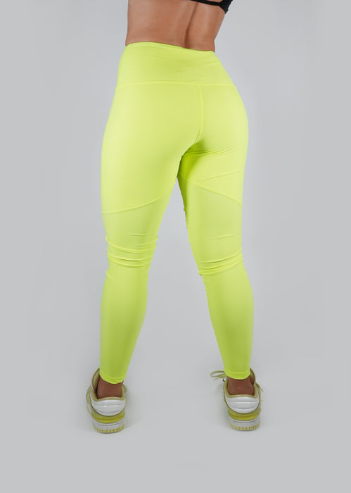 Legging Top Beach clipping Neon Yellow