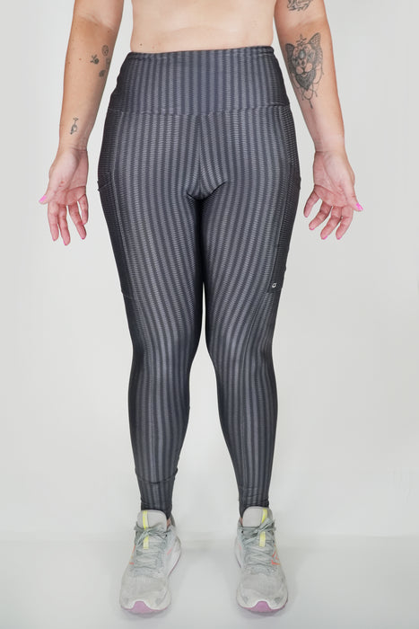 Legging New Ikat Lead Gray