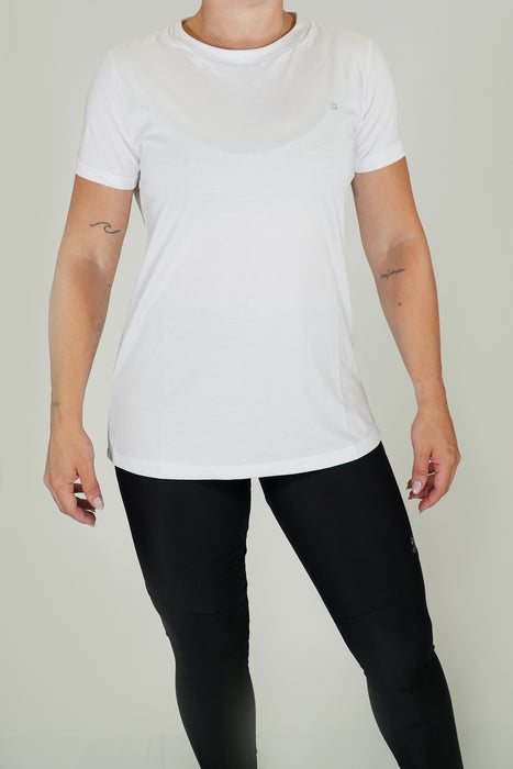 Women's Short Sleeve T-Shirt in Pima Cotton White