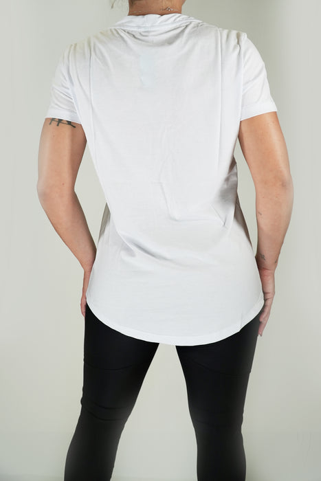 Women's Short Sleeve T-Shirt in Pima Cotton White