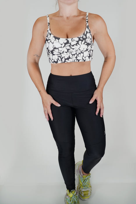 Fitness Top without Padding, Tank Style with Cutouts, Light Flore Alba