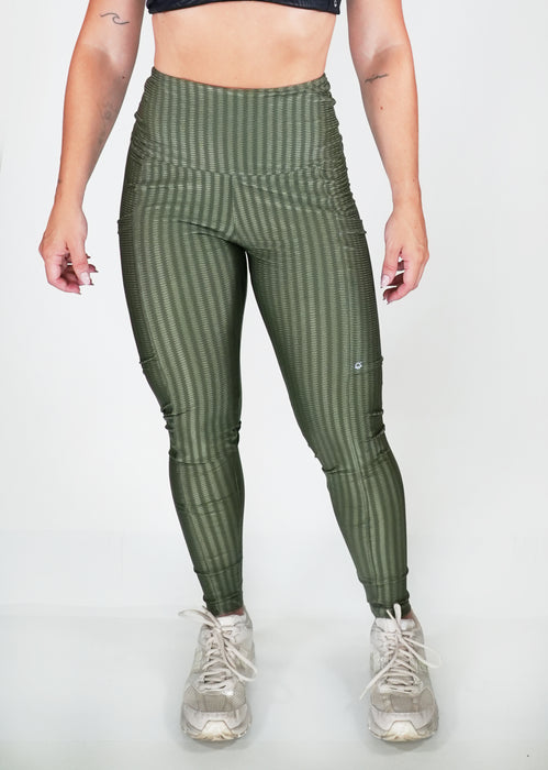 Legging New Ikat Military Green