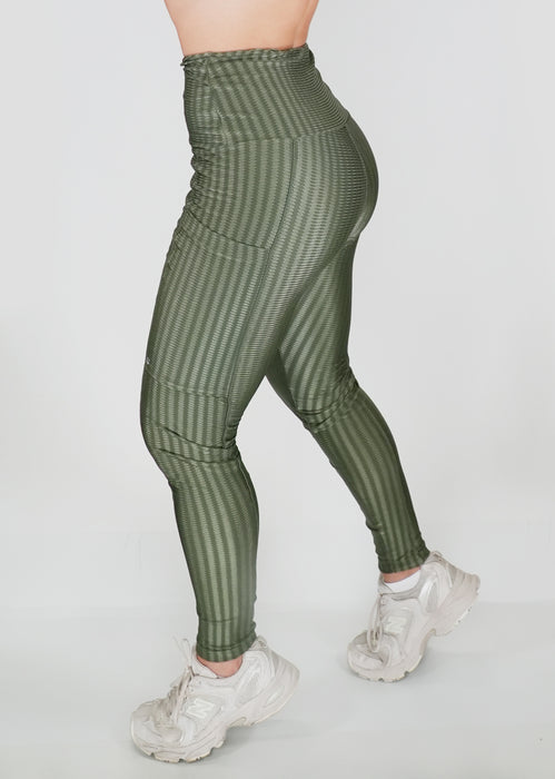 Legging New Ikat Military Green