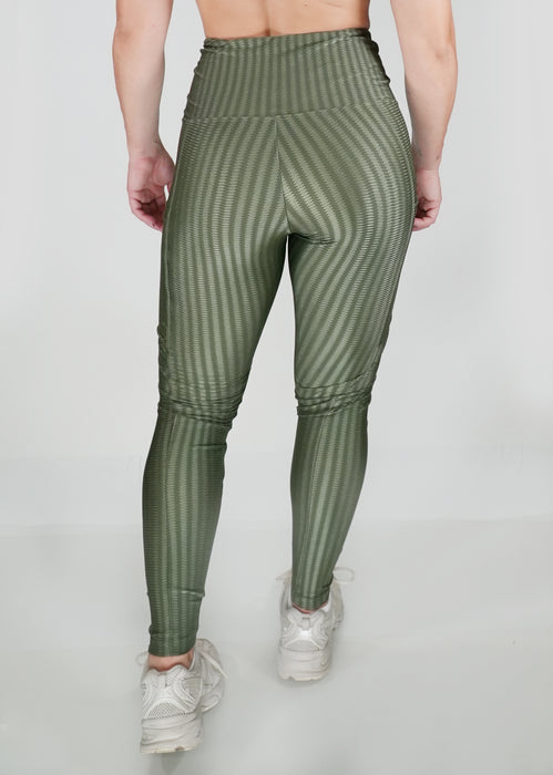 Legging New Ikat Military Green