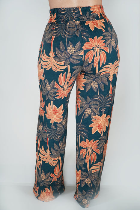 Women's Wide-Leg Pants with Pockets Fluxy Palmas