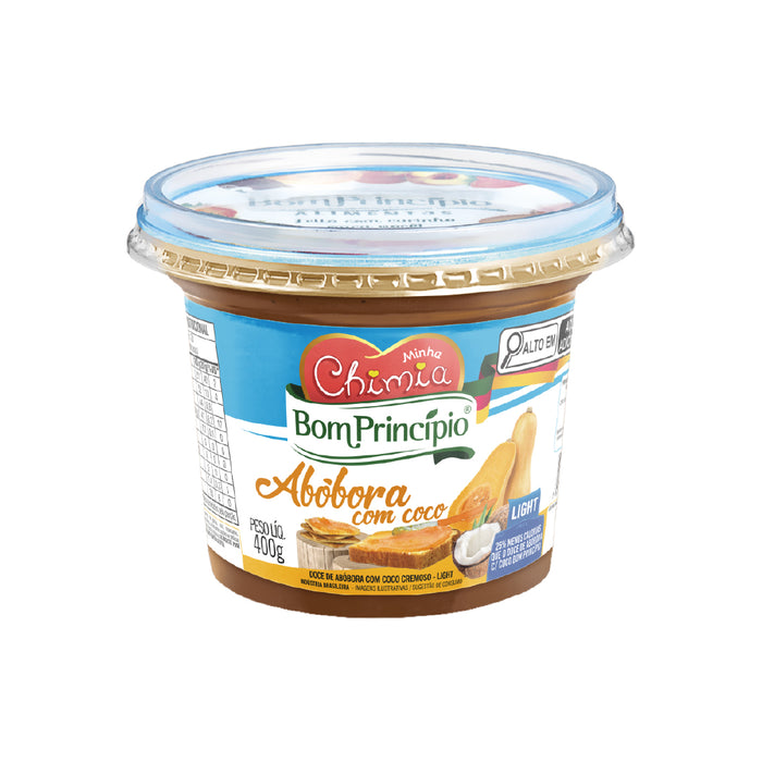 Bom Princípio Pumpkin & Coconut Sweet Light – 400 g