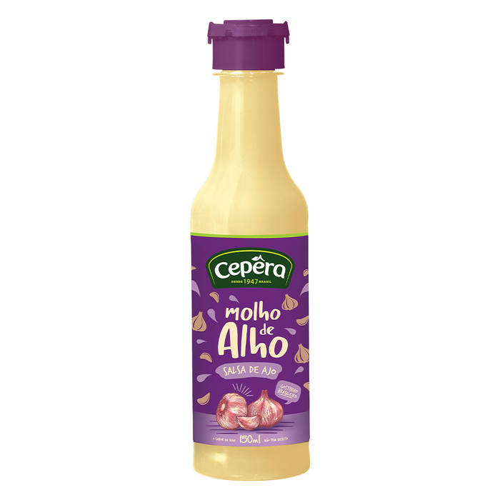 Garlic Sauce (Molho de Alho) - 150ml