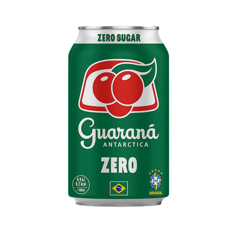 Guarana Antarctica Zero Sugar Can - 6 Pack - 330ml