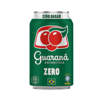 NEW 24 PACK ZERO - Guarana Antarctica ZERO Sugar Can 330ml - BULK BUY AND SAVE$$