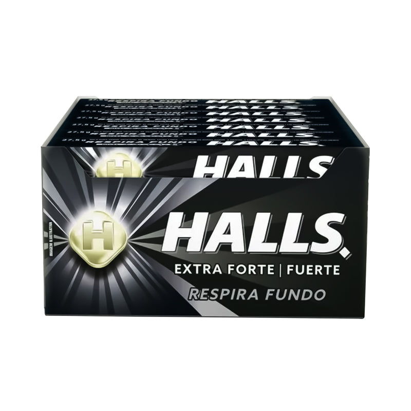 HALLS Black Extra Strong (Preto) - 27.5g