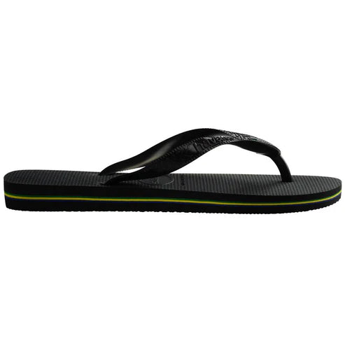 Havaianas Brazil Black Flip-Flops