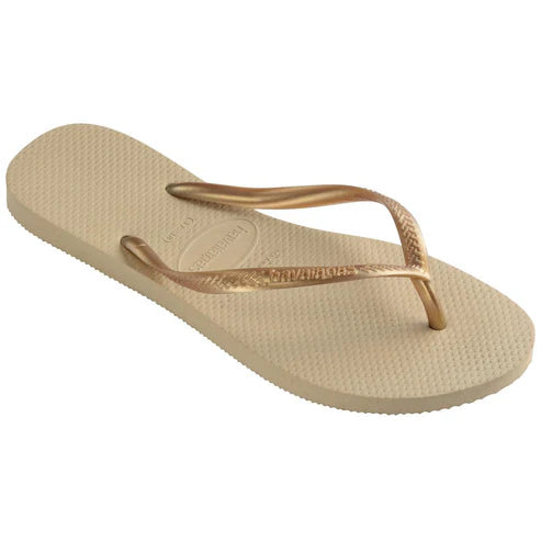 Havaianas Slim Sand/Light Gold Flip-Flops
