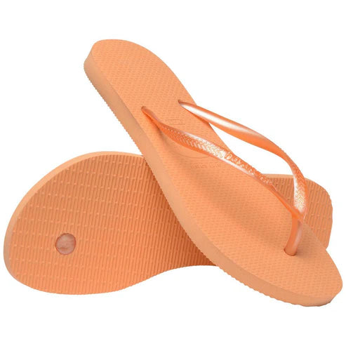Havaianas Brazil Slim Peach Flip-Flops