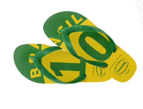 Havaianas Brazil #10 Flip-Flops