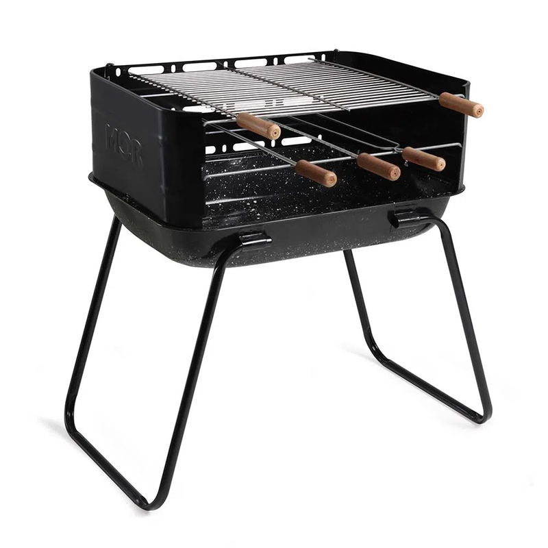 Arizona Enamelled Tray Charcoal BBQ - MOR