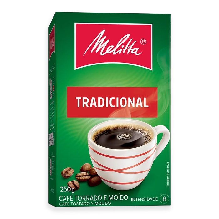 Coffee Ground and Roasted Melitta (CafeTradicional) - 250g