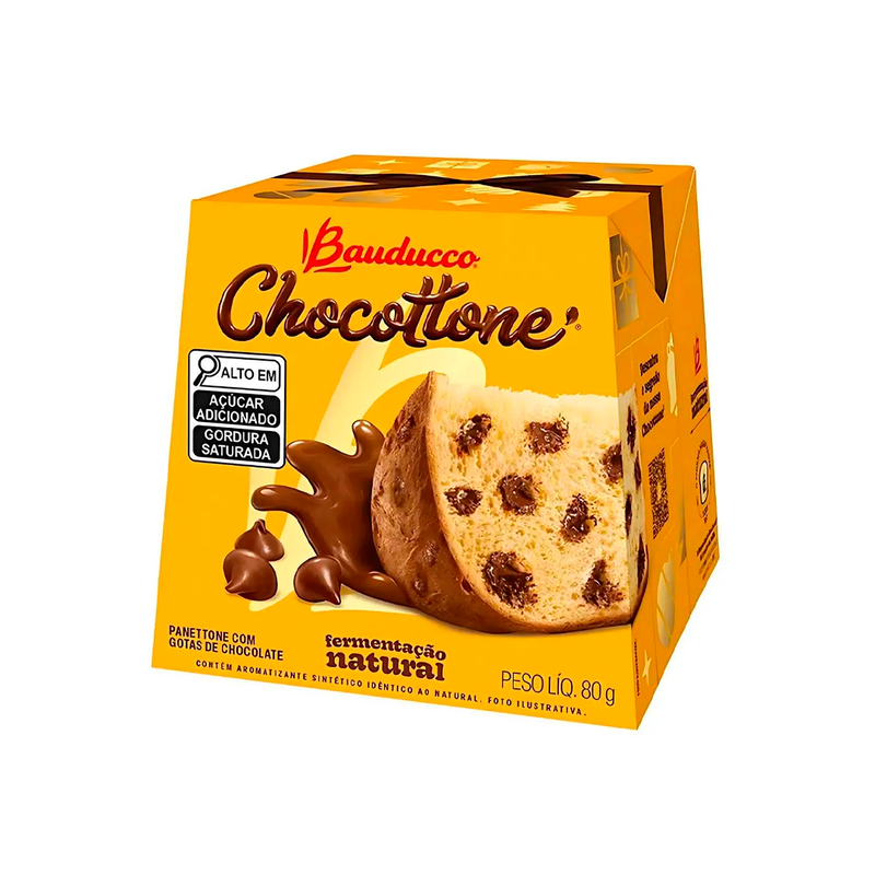 Mini Panettone Chocolate (Chocottone) Bauducco - 80g