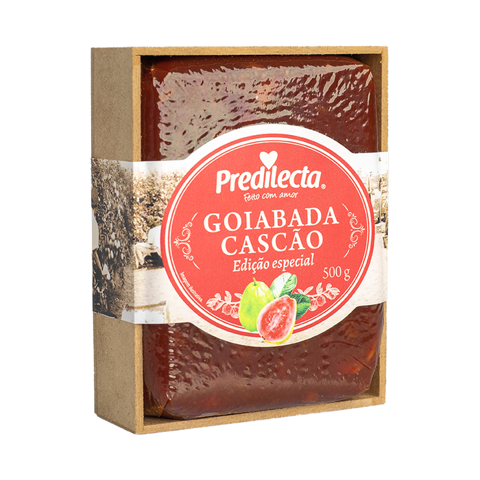 Guava Paste with Guava pieces (Goiabada Cascao) - 500g - Limited Edition