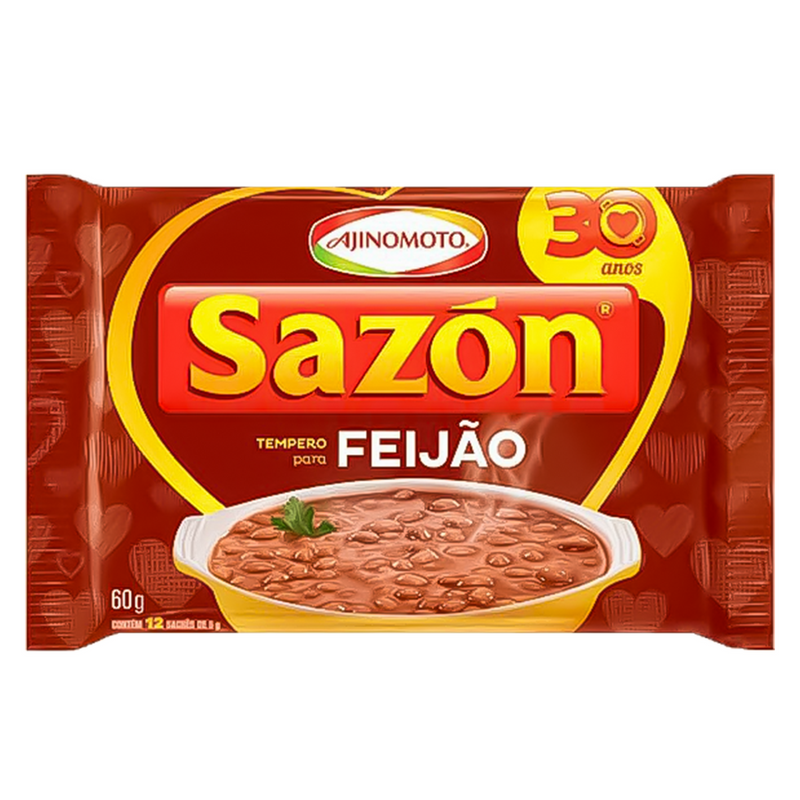 Sazon Beans Seasoning (Tempero para Feijao) - 60g